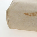HERMES Herbag A Dos Backpack Canvas 2way Beige Silver Auth 189543-16