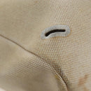 HERMES Herbag A Dos Backpack Canvas 2way Beige Silver Auth 189543-19