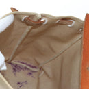 HERMES Herbag A Dos Backpack Canvas 2way Beige Silver Auth 189543-26