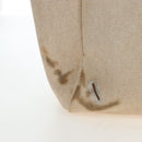 HERMES Herbag A Dos Backpack Canvas 2way Beige Silver Auth 189543-29
