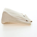 HERMES Herbag A Dos Backpack Canvas 2way Beige Silver Auth 189543-32