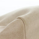 HERMES Herbag A Dos Backpack Canvas 2way Beige Silver Auth 189543-36