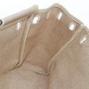 HERMES Herbag A Dos Backpack Canvas 2way Beige Silver Auth 189543-42