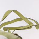 GUCCI Bamboo Backpack Suede Green Gold 003 8030 Auth 189546A-14