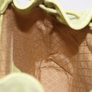 GUCCI Bamboo Backpack Suede Green Gold 003 8030 Auth 189546A-22