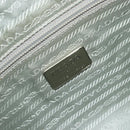 PRADA Shoulder Bag Nylon Light Blue Silver Auth 189553A-19