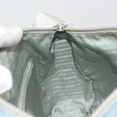 PRADA Shoulder Bag Nylon Light Blue Silver Auth 189553A-21