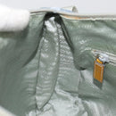 PRADA Shoulder Bag Nylon Light Blue Silver Auth 189553A-22