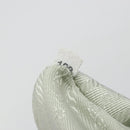 PRADA Shoulder Bag Nylon Light Blue Silver Auth 189553A-26
