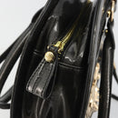 Vivienne Westwood Shoulder Bag Patent leather 2way Gray Gold Auth 189555-20
