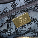 Vivienne Westwood Shoulder Bag Patent leather 2way Gray Gold Auth 189555-12