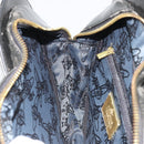 Vivienne Westwood Shoulder Bag Patent leather 2way Gray Gold Auth 189555-22