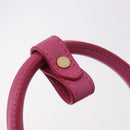 Miu Miu Matelasse Arcadi Small Hand Bag Leather 2way Pink Gold Auth 189560SM-9