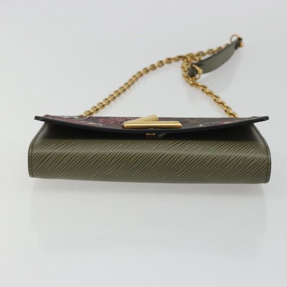 LOUIS VUITTON Monogram Kabuki Epi Portefeuille Twist Wallet M67260 Auth 189564SM