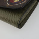 LOUIS VUITTON Monogram Kabuki Epi Portefeuille Twist Wallet M67260 Auth 189564SM-16