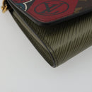 LOUIS VUITTON Monogram Kabuki Epi Portefeuille Twist Wallet M67260 Auth 189564SM-17