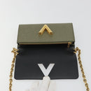 LOUIS VUITTON Monogram Kabuki Epi Portefeuille Twist Wallet M67260 Auth 189564SM-21