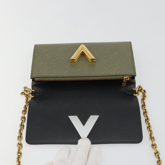 LOUIS VUITTON Monogram Kabuki Epi Portefeuille Twist Wallet M67260 Auth 189564SM
