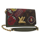 LOUIS VUITTON Monogram Kabuki Epi Portefeuille Twist Wallet M67260 Auth 189564SM-1