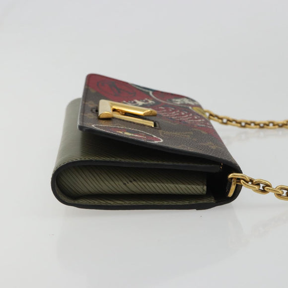 LOUIS VUITTON Monogram Kabuki Epi Portefeuille Twist Wallet M67260 Auth 189564SM