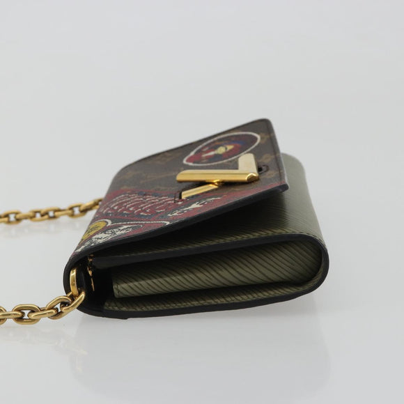 LOUIS VUITTON Monogram Kabuki Epi Portefeuille Twist Wallet M67260 Auth 189564SM