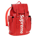 LOUIS VUITTON Epi Christopher PM Backpack LV × Supreme Red M53414 Auth 189566SM-1
