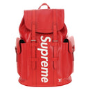 LOUIS VUITTON Epi Christopher PM Backpack LV × Supreme Red M53414 Auth 189566SM-13