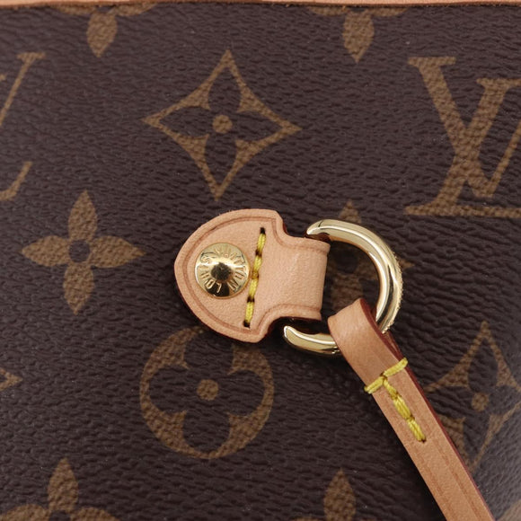 LOUIS VUITTON Monogram Flower Neverfull MM Tote Bag M13271 LV Auth 189567SM