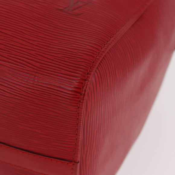 LOUIS VUITTON Epi Speedy 35 Hand Bag Castilian Red M42997 LV Auth 189568SV