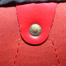 LOUIS VUITTON Epi Speedy 35 Hand Bag Castilian Red M42997 LV Auth 189568SV-11