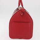 LOUIS VUITTON Epi Speedy 35 Hand Bag Castilian Red M42997 LV Auth 189568SV-3