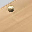 LOUIS VUITTON Multicolor Portefeuille Sarah Wallet White M93532 LV Auth 189570-8
