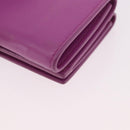 BALENCIAGA Compact Wallet Leather Pink Silver 558208 Auth 189571M-16