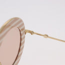 GUCCI Sunglasses metal Brown Auth 189575M-10