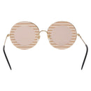 GUCCI Sunglasses metal Brown Auth 189575M-3