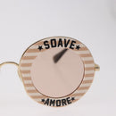 GUCCI Sunglasses metal Brown Auth 189575M-5