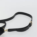 Salvatore Ferragamo Sofia Gancini Hand Bag Leather 2way Black Gold Auth 189582-15