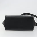Salvatore Ferragamo Sofia Gancini Hand Bag Leather 2way Black Gold Auth 189582-5