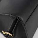 Salvatore Ferragamo Sofia Gancini Hand Bag Leather 2way Black Gold Auth 189582-18