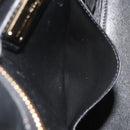 Salvatore Ferragamo Sofia Gancini Hand Bag Leather 2way Black Gold Auth 189582-25