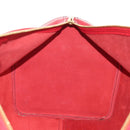 LOUIS VUITTON Epi Keepall 55 Boston Bag Red M42957 LV Auth 189584V-22