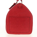LOUIS VUITTON Epi Keepall 55 Boston Bag Red M42957 LV Auth 189584V-3