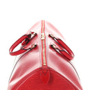 LOUIS VUITTON Epi Keepall 55 Boston Bag Red M42957 LV Auth 189584V-8
