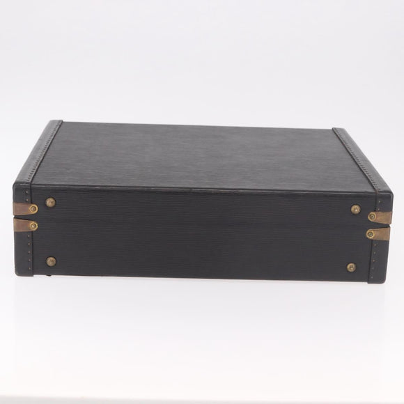 LOUIS VUITTON Epi President Trunk SPO Black M54212 LV Auth 189585
