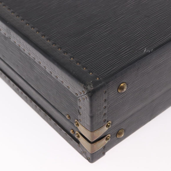 LOUIS VUITTON Epi President Trunk SPO Black M54212 LV Auth 189585