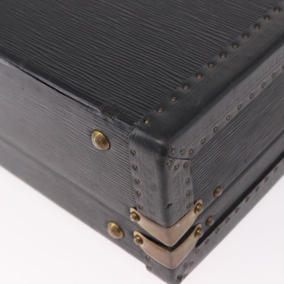 LOUIS VUITTON Epi President Trunk SPO Black M54212 LV Auth 189585