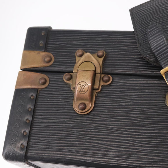 LOUIS VUITTON Epi President Trunk SPO Black M54212 LV Auth 189585