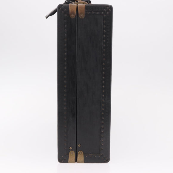 LOUIS VUITTON Epi President Trunk SPO Black M54212 LV Auth 189585