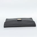 LOUIS VUITTON Epi Porte Documents Senatur Briefcase Black M54452 LV Auth 189586-5