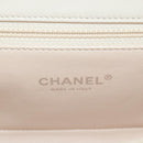 CHANEL Matelasse Shoulder Bag Leather 2way Ivory Gold Silver CC Auth 189588SAV-23